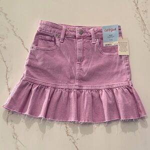 Cat & Jack Lavender Denim Skirt